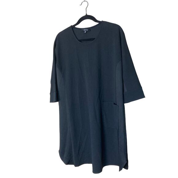 Comfy USA Shift‎ Dress 3/4 Sleeves Pullover Size S - Picture 3 of 8